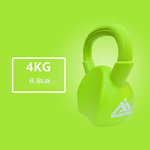 Kettlebells AGYH Pesas Rusas Mujeres, En Cuclillas Pectorales Entrenamiento con Pesas Pesas For Gimnasio En Casa Yoga Studio Pilates, 2kg / 3 Kg / 4kg / 6 Kg / 8kg (Size : 2kg/4.4lb)