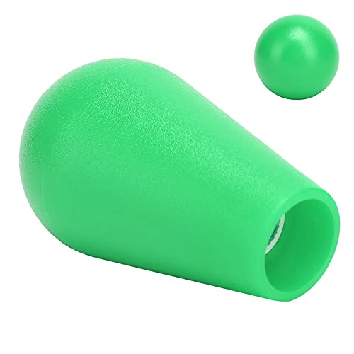 KIKYO Joystick's Oval Balltop, Joystick Head Rocker Ball Top Cabeza de Bola elíptica con Interfaz M6, Reemplazo para Game Rocker Top(Verde)