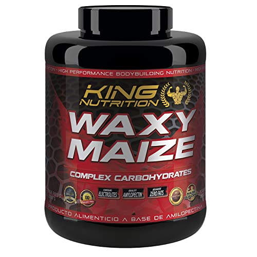 King Nutrition Waxy Maize 3kg Sin sabor, amilopectina 100% hidratos de carbono rápida absorción