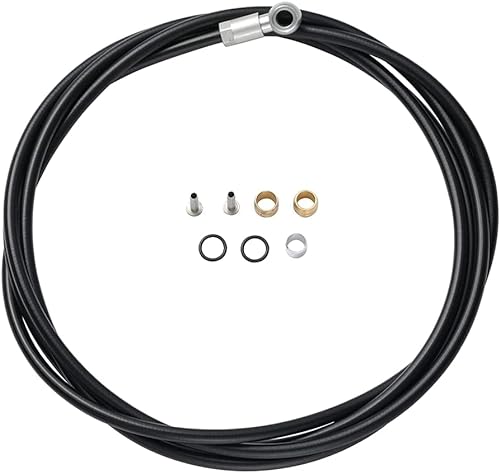 Kit de manguera de freno de disco hidráulico de bicicleta de 2000 mm para sistema Shimano BH90, incluye adaptador Banjo