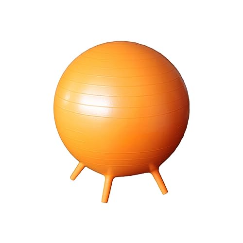 Knadgbft Active Seating Yoga Ball Chairs No Roll con Bomba de Aire Silla para Adultos Home Office Ejercicio Gym Workout Ball