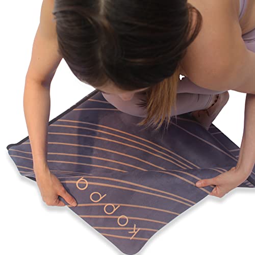 Koppa Set Accesorios Yoga o Pilates de 5 Piezas con Esterilla Yoga, Bloque de Yoga, Cinturon, Tote Bag y Esterilla - Novedoso Kit Yoga y Set para Todos los Niveles