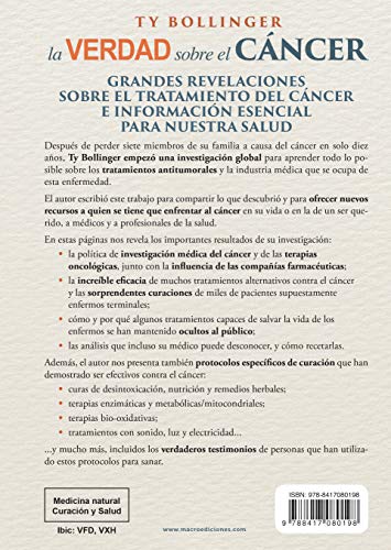 La Verdad sobre el Cáncer. (Todo lo que necesitas saber sobre la historia, las curas y la prevención del cáncer)