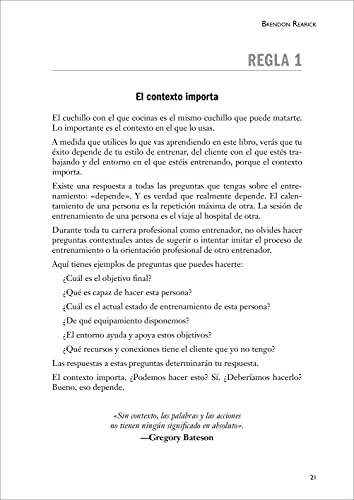 Las reglas del entrenador. Coaching Rules: Manual práctico para una carrera profesional de éxito en el mundo de la fuerza y el acondicionamiento físico (SIN COLECCION)