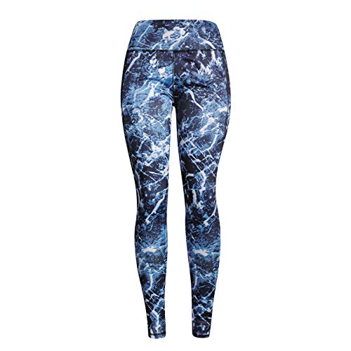 Leggins Invierno Mujer Colores Cintura Alta Push Up Pantalon Deporte Yoga Mallas De Deporte con Bolsillos Y Estampado Leggins Reductores Adelgazantes Mallas Fitness para Fitness Y Running Y Pilates