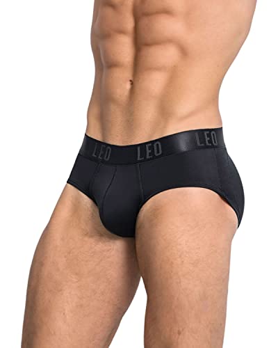 LEO Calzoncillo con Relleno glúteos para Hombre - Boxer Push up