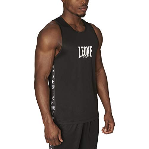 LEONE 1947, Chaleco De Boxeo Ambassador, Unisex Adulto, Negro, L, AB218