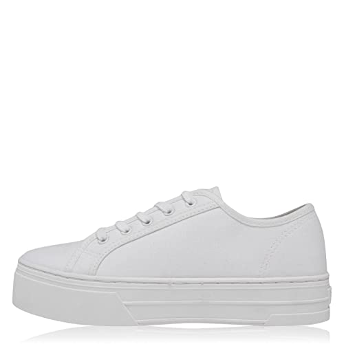 Levi's Tijuana, Sneakers Mujer, Blanco (B White 50), 37 EU