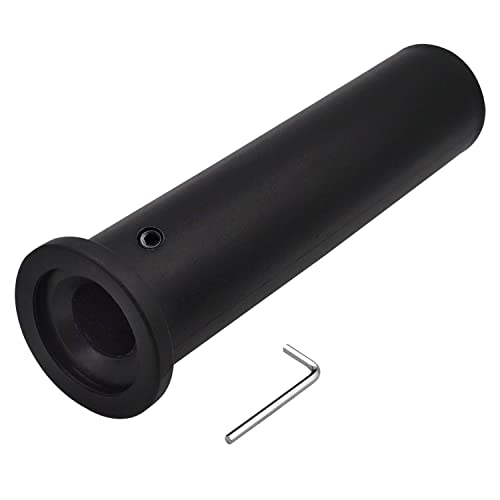 LFJ Manguito de Adaptador Olímpico de Nailon, Convierte Postes/Barras de Placa de Peso Estándar de 25 mm en Barras/Postes Olímpicos de 50 mm (220mm, 2Pcs)