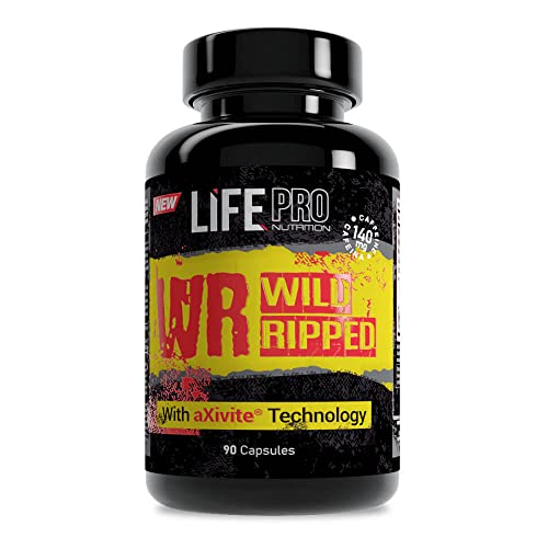 Life Pro Wild Ripped 90 caps | Disminuye la sensación de apetito | Aumenta la tasa metabólica | Efecto pérdida de grasas