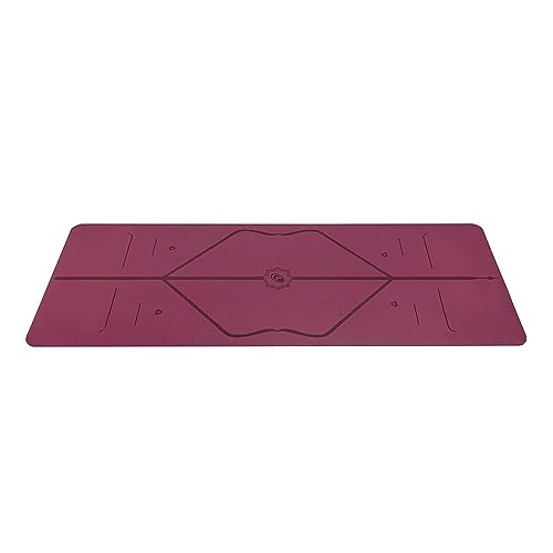 Liforme Esterilla de yoga original, bolsa de yoga incluida gratis, sistema de alineación patentado, agarre similar al guerrero, antideslizante, ecológico y biodegradable, resistente al sudor,