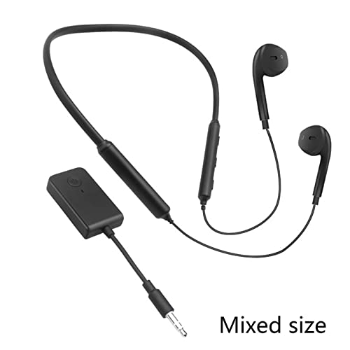 Limtula 2.4G - Auriculares inalámbricos con banda para el cuello, auriculares estéreo para deportes, correr, entrenamiento, gimnasio, conducción, ciclismo, auriculares con banda para el cuello,