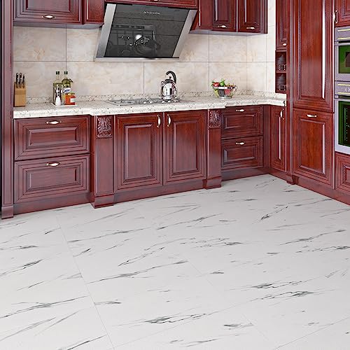 Livelynine Azulejos Adhesivos Baño Marmol Gris Claro 12 Losetas Vinilo Para Paredes De Baño 60x30cm Lavable Adhesivo Pared Cocina Suelo Vinilico Autoadhesivo Habitación Salon Vinilo Suelo Autoadhesivo