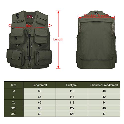 Lixada Chaleco Táctico Multifuncional Respirable Desmontaje Rápido Equipo de Entrenamiento para CS Field Protections Vest