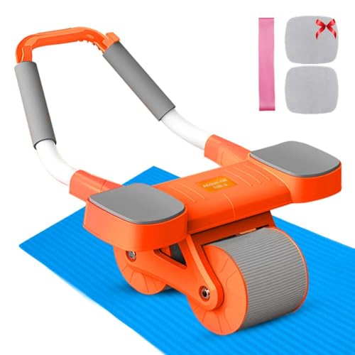 LOCAL LION Rueda Abdominal Saludable Deportiva con 2 Ruedas de 10 cm, Antideslizantes y Seguras, Equipos de Fitness para Hombres y Mujeres, para Cintura, Pecho, Espalda - Entrenamiento Muscular Ideal