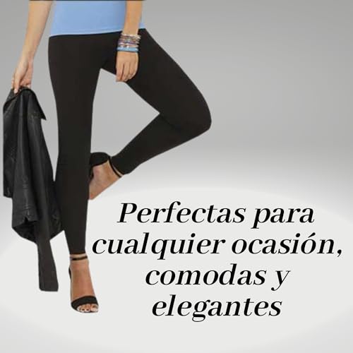 lurensa Leggins Mujer Cintura Alta, Mallas Deporte Mujer Fitness-Deportivo -Pantalones De Yoga, Pilates, Elásticos para Deporte. Sin Costura y con Forro De Terciopelo-térmico Talla Unica