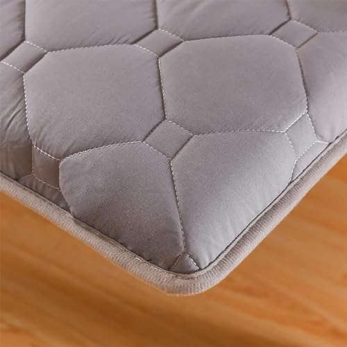 LZFCDMD Colchón Grueso Antideslizante Colchoneta Estampada para Dormir En El Suelo Colchón Portátil para Acampar Tapete De Tatami Plegable (Color : A, Size : 90x190cm(35x74in))