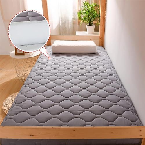 LZFCDMD Colchón Grueso Antideslizante Colchoneta Estampada para Dormir En El Suelo Colchón Portátil para Acampar Tapete De Tatami Plegable (Color : A, Size : 90x190cm(35x74in))