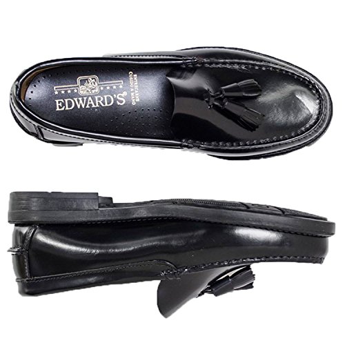 Made in Spain Castellanos borlas Suela Goma Edward´s en Negro Talla 40