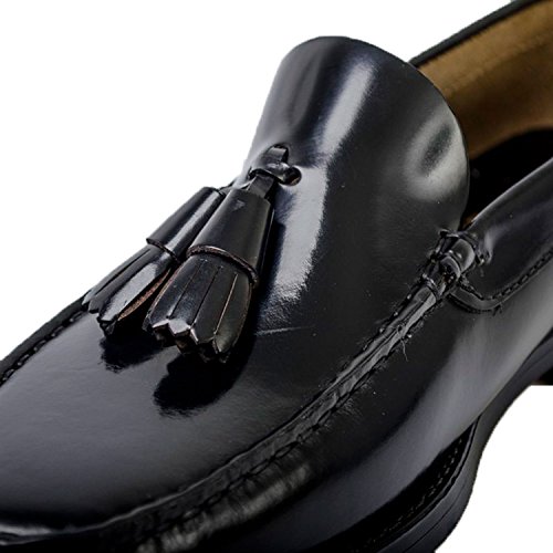 Made in Spain Castellanos borlas Suela Goma Edward´s en Negro Talla 40