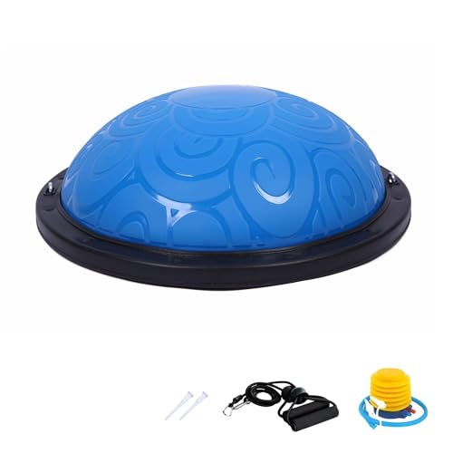 MAGIC SELECT Balón de Equilibrio. Media Bola Equilibrio. Media Pelota para Fitness, Yoga, Pilates, Entrenamiento con Bandas de Resistencia. Semiesfera Balance Trainer Ball para Deporte en Casa.