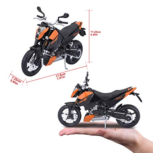 Maisto 531181 KTM 690 Duke 3 - Miniatura de Moto (Escala 1:12)