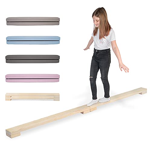 MAMOI® Barra de Equilibrio Gimnasia (200 cm) | Barras Gimnasia artistica en casa | Barras de Gimnasia Antideslizante | Barra Fija Gimnasia artistica | 100% Eco