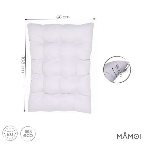 MAMOI® Colchoneta de Escalada de Triángulo | Colchoneta de Gimnasio niños de Materiales Naturales Interior Exterior | Equilibrio niños | 100% Eco