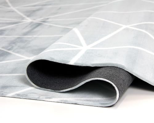 MANTAS MORA - Alfombra pie de Cama Terciopelo y Antideslizante 100% Poliéster Microfibra Tacto Super Suave H44