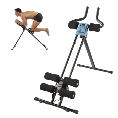 Maquina Abdominales GYMFORM AB Generator, Ejercita Todo el Cuerpo, Entrenamiento Funcional de Abdominales, Brazos, Piernas, Cardio + Fitness (AB Generator)