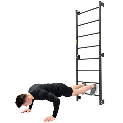 Marbo Sport Barras de Pared Montaje en Pared 219 x 76 cm SG-16 Accesorios Fitness | Made in EU