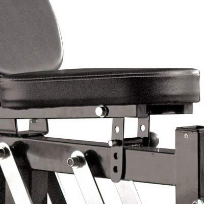 Marcy Pro PM4400 - Banco (Cinta Pectoral, 90 kg, Banco de Ejercicio, presión Pectoral, Prensa de Hombros, múltiples), Color Negro