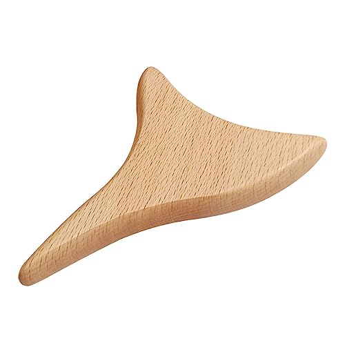 Masajeador Herramienta Gua Sha De Madera, Raspador De Mano Para Masaje Anti Celulitis Y Aliviar La Fatiga Muscular, Paleta Corporal Gua Sha (Tablero Triangular)