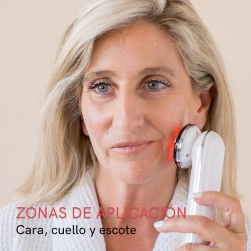 MASDERM | Aparato Radiofrecuencia Facial 5 en 1 | Masajeador Facial Electrico | Limpieza Facial | Maquina Hifu Facial y Corporal Profesional | Galvanica Facial Reafirmante | Alta Frecuencia Estetica