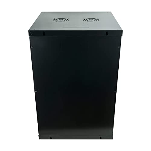 MASTER U-POWER Armario Rack 19" 18U Mural 600x600x901mm, hasta 250Kg Negro