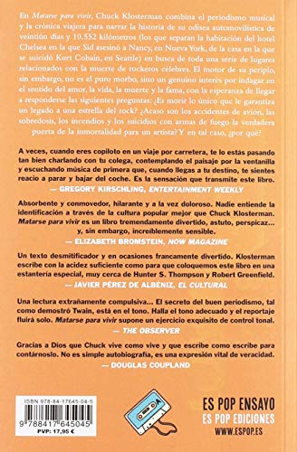 Matarse para vivir: 85 % de una historia real: 19 (Es Pop Ensayo)