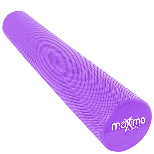 Maximo Fitness Foam Roller - Rodillo Masajeador de Espuma para Pilates, Terapia Trigger Point, Estiramiento, Yoga, Fisioterapia - Rulo Masaje Muscular