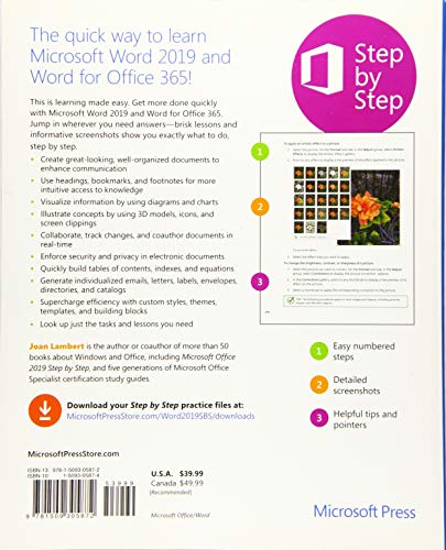 Microsoft Word 2019 Step by Step