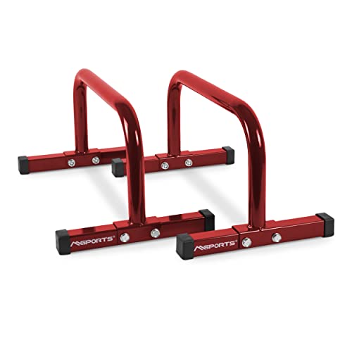 Mini Barras PARALELAS Professional L x An x Al: 60x35x29 cm | Empuñaduras de Push-up con Barras de Flexiones