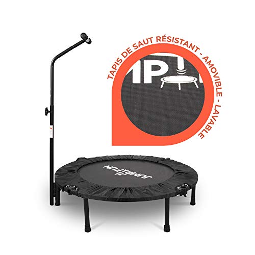 Mini Cama Elástica - Trampolín Fitness Jump4fun Plegable T-Bar - Ø92cm