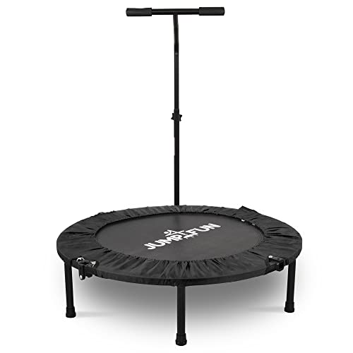 Mini Cama Elástica - Trampolín Fitness Jump4fun Plegable T-Bar - Ø92cm