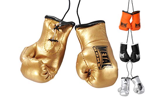 Mini Guantes de Boxeo Dobles Metal Boxe