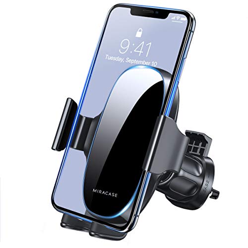 Miracase Soporte Móvil Coche Universal del Aire Ventilación, Compatible con iPhone 15 14 13 12 11 XS XR, Xiaomi, Samsung y Más