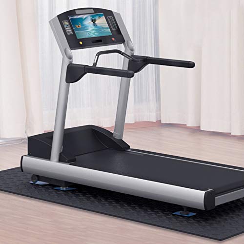 MNBVH Esterilla Maquinas Fitness, Caracteristicas : Antideslizante - Absorbe Golpes - Insonorizar - Usado para Cinta de Correr y Todo Maquinas de Gimnasio Alfombra 200×100×0.7cm