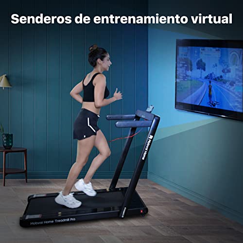 Mobvoi Home Cinta de Correr, Altavoz Bluetooth Integrado, Control Remoto, máquina para Caminar y Correr para Ejercicio físico en el hogar en Interiores