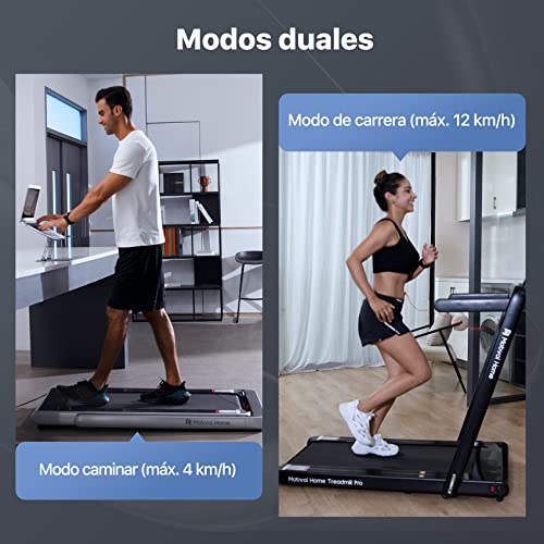 Mobvoi Home Cinta de Correr, Altavoz Bluetooth Integrado, Control Remoto, máquina para Caminar y Correr para Ejercicio físico en el hogar en Interiores