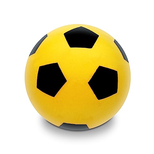 Mondo Toys - SOFT FOOTBALL 200 - Pelota esponja diámetro 20 cm - 1 pelota en esponja suave - colores variados - 07852