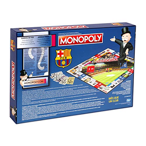 Monopoly FC Barcelona - Juego de Mesa - Versión bilingüe en castellano y catalán