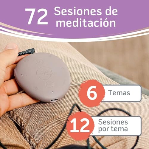 Morphée Zen - Piedra de Meditación para la Relajación Instantánea - Antiestrés, Relajación Profunda, Portátil - 700.000 usarios (español, inglés, francés, italiano)