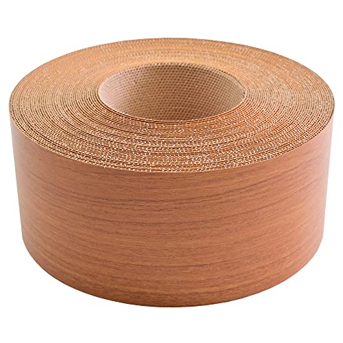 Mprofi MT® 5m Rollo-Cinta de Borde para Planchar de Melamina-Con Adhesivo Termofusible- para Estantes-Tablero de Construcción de Muebles-Cerezo Natural 45mm